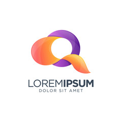 Letter Q Gradient Logo