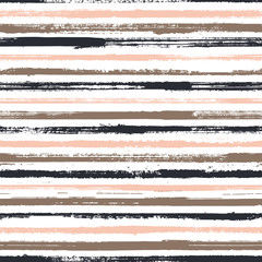 Stripes geometric textile seamless vector pattern.