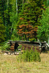 old cabin