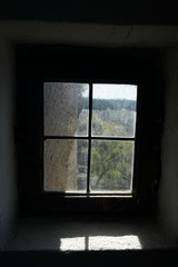 Windows photographed from the inside have always served people useful to bring light and fresh air inside the building