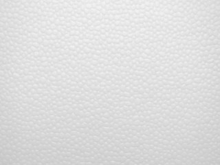 Close-up of white leather pattern texture background for use as backdrop or background. A pattern like foam texture.