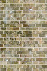 Pretty brick patterned wall