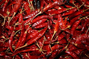 roasted red hot chilly
