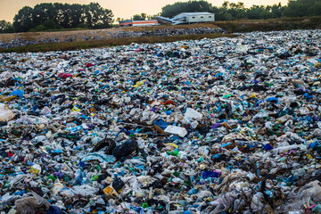 Kiev / Ukraine 15.September 2019 On photo Garbage landfill number 5