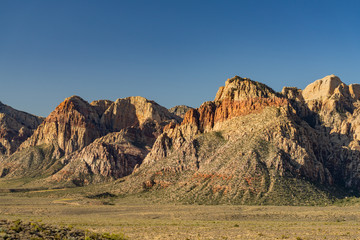 Beautiful landscape around Red Rock Canyon