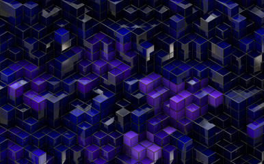 3d cubes and blocks