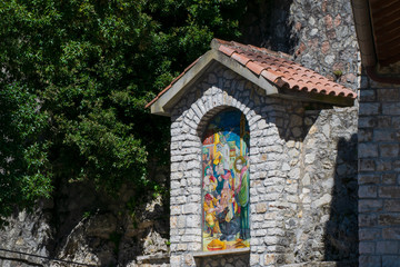 Fototapeta na wymiar The Hermitage of Greccio Sanctuary, Italy