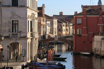 Fototapeta na wymiar Chioggia's charm. Chioggia is a Grandmother of Venice.