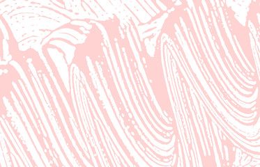 Grunge texture. Distress pink rough trace. Fabulou