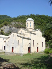 Fototapeta na wymiar Старинная христианская церковь