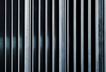 Black and white metallic lattice as a textured background