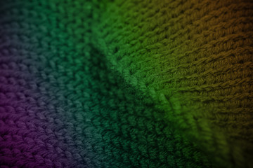 background knit fabric blank has a place to record