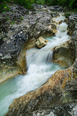Obraz premium Waterfall in Kotli, Istra, Croatia