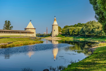  Pskov Kremlin, the historical and architectural center of Pskov. L
