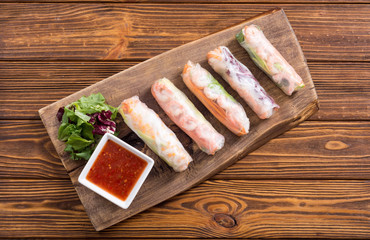 Vietnamese spring rolls