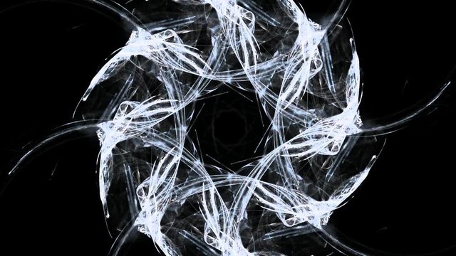  Animation of the symbol seed of Life. The Genesis pattern in the formation phase.