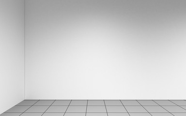 empty pavilion, interior visualization, 3D illustration