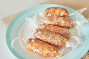 Cooking at Home, Thanksgiving Chicken Sausages