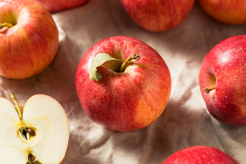 Raw Red Organic Gala Apples