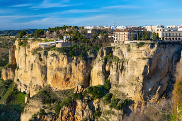 Fototapeta premium Ronda - View from Mirador de Maria Auxiliadoira, Spain