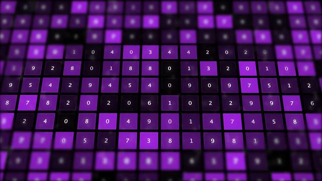 Accounting and calculation abstract video background.