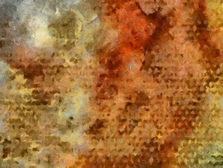 Macro artwork part, oil paint background, close up art fragment, unique grunge texture in HQ, modern hand drawing pattern for designed original production.