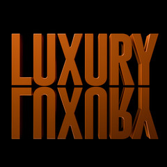 3d word banner made for advertising. 3d rendering - illustration