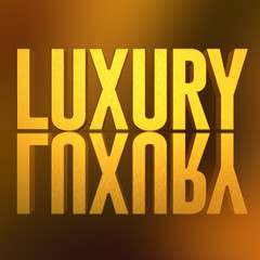 3d word banner made for advertising. 3d rendering - illustration