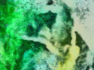 Colorful oil and watercolor background for creating unique products and decorate original prints. Rough beautiful pattern. Grunge scratched template.