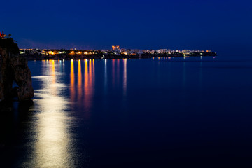 Antalya night landscape