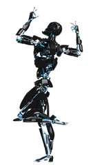 android gym pose number two