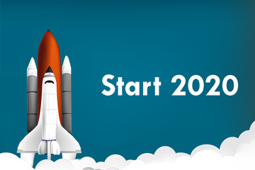 Start 2020 Rakete