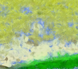 Large colorful splashes of paint on canvas, unique design elements, original grunge texture in very high resolution, deep colors digital background, textured oil template.