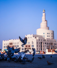 statue of liberty in city