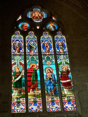 stained glass window