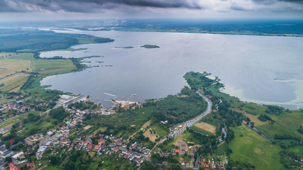 Stepnica - miasto, port morski i marina nad zalewem szczecińskim