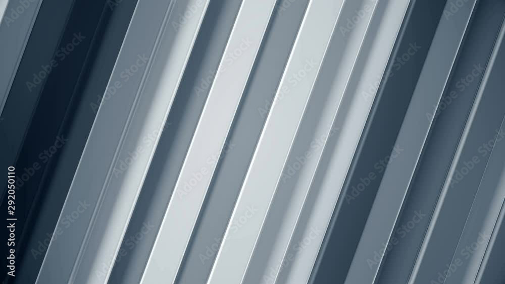 Poster 3d render futuristic background. Diagonal lines abstract pattern. Modern blank for business presentation slides. Seamless loop.