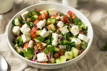 Homemade Cucumber Shepards Salad