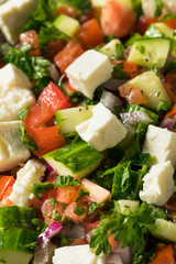 Homemade Cucumber Shepards Salad