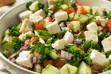 Homemade Cucumber Shepards Salad