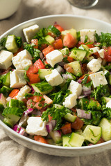 Homemade Cucumber Shepards Salad