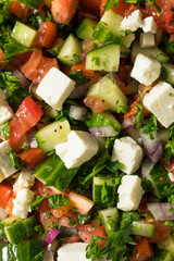 Homemade Cucumber Shepards Salad