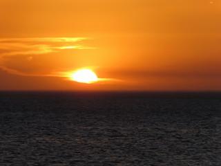 Sunset at Big Beach (Praia Grande) - Rio de Janeiro - Brazil