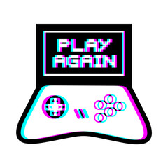 play again message