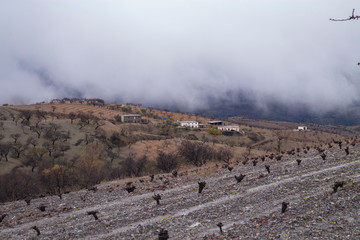 mountainous landscape of the Alpujarra (Spain)