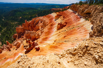 Hoodoos on the Strawberry Cliffs