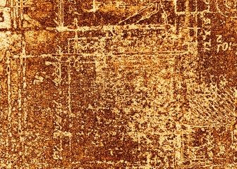 Abstract gold background with vintage material texture