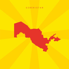 Uzbekistan Vector Map