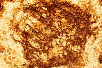 Abstract gold background with vintage material texture