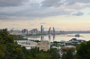 Capital of modern Azerbaijan,City Baku